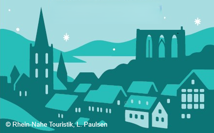 Stroll through Bacharach during Advent
