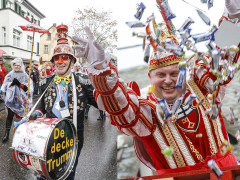 Rosenmontagsumzug in Linz am Rhein