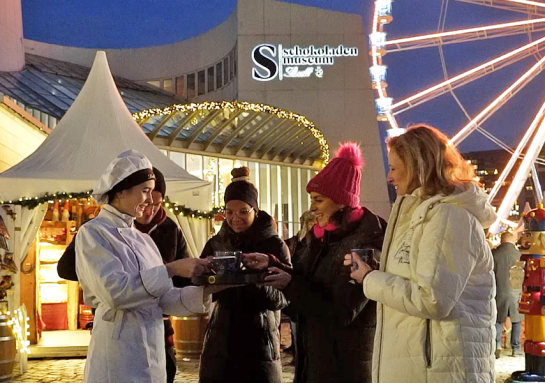 Hafen-Weihnachtsmarkt am Schokoladenmuseum
