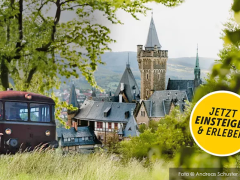 Im Schienenbus durch Deutschland